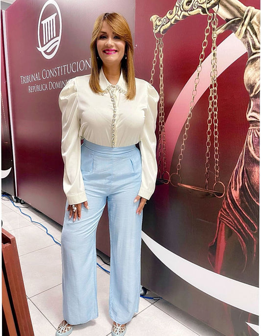 Blusa Blanca Piedras