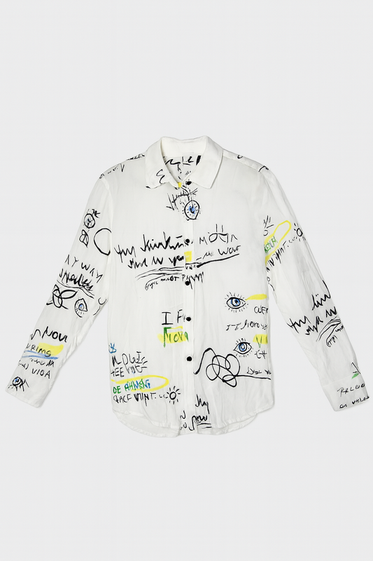 Blanca diseños camisa cml