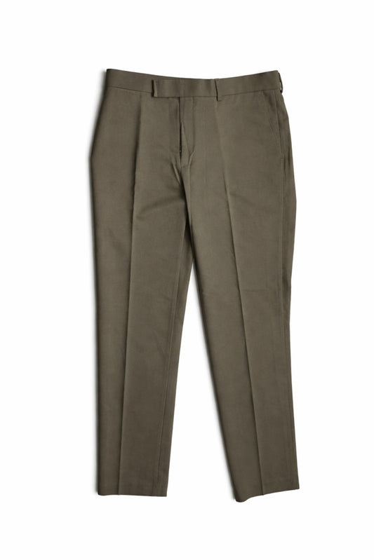 Pantalón de Vestir Slim Fit Verde Oliva para Hombre | Estilo Moderno y Elegante