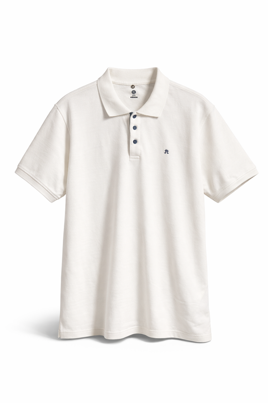 Jhonny cotton pl big size talla grande blanco