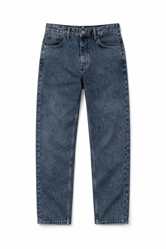 Pantalón de mezclilla oscuro