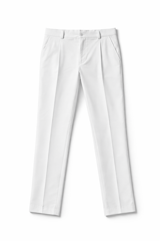 Pantalón de vestir blanco