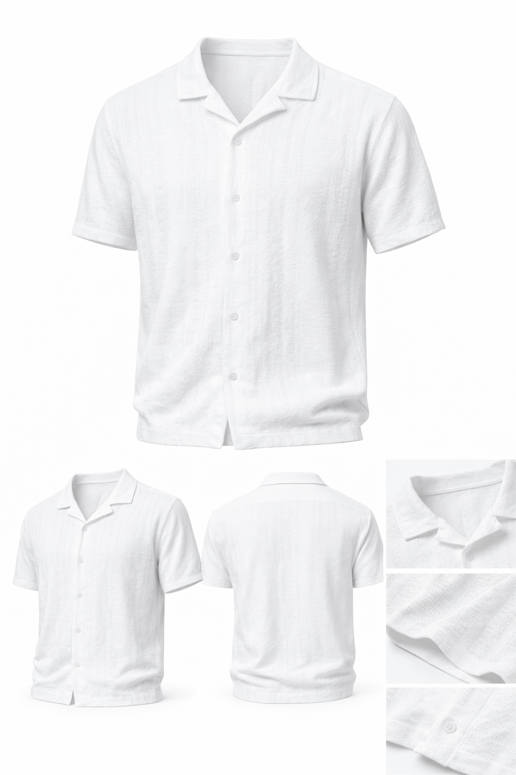 Crochet camisas blanca