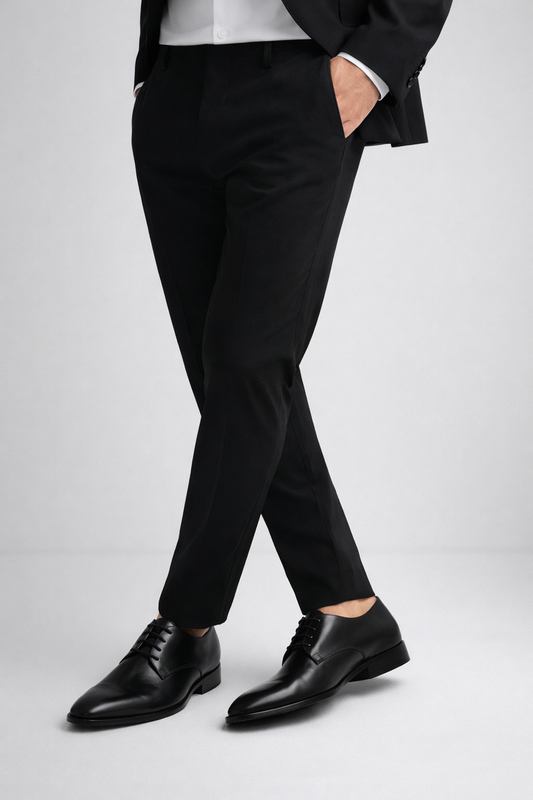 Zapatos Formales New Comfort 100% Piel para Hombre – Negro Elegante