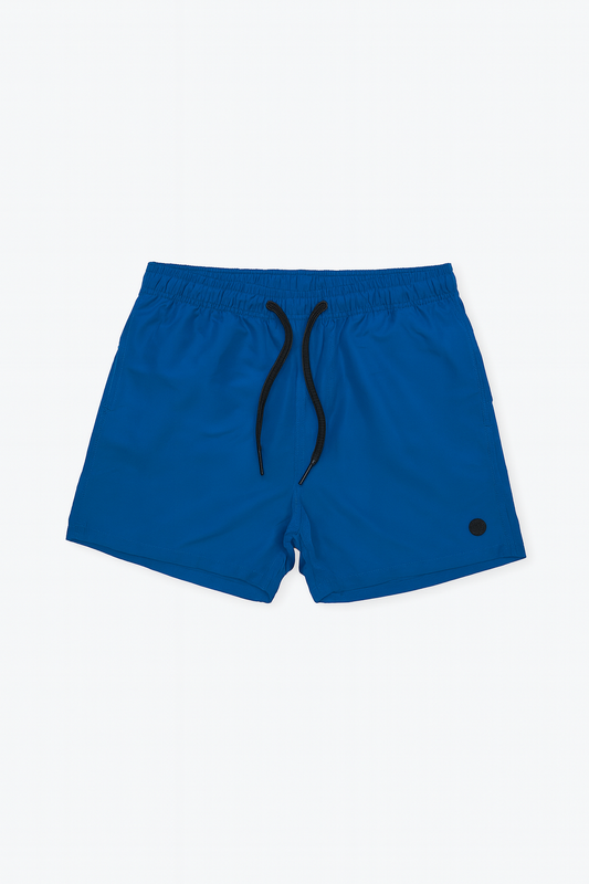 Jhonny cotton short liso azul oscuro