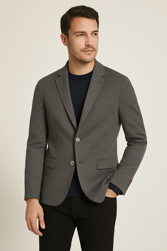 Estivaneli Traje de hombres Gris fashion cut