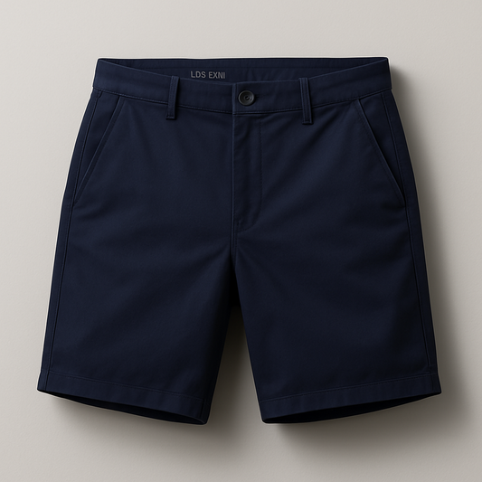 Pantalón corto azul oscuro