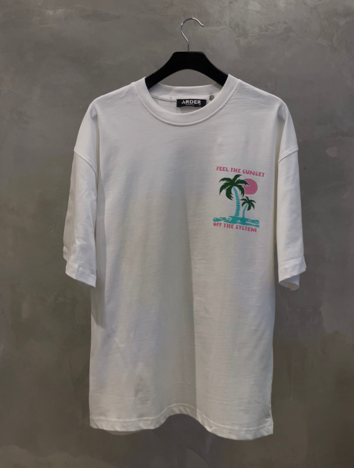 ARDER T-SHIRTS BLANCO DISEÑO