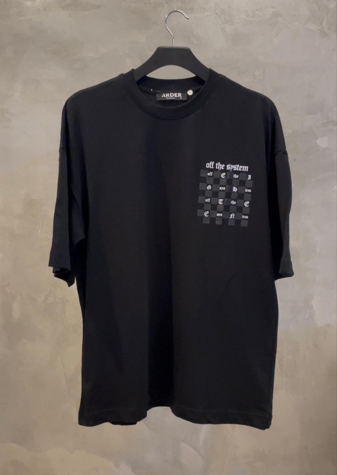 ARDER T-SHIRTS NEGRO