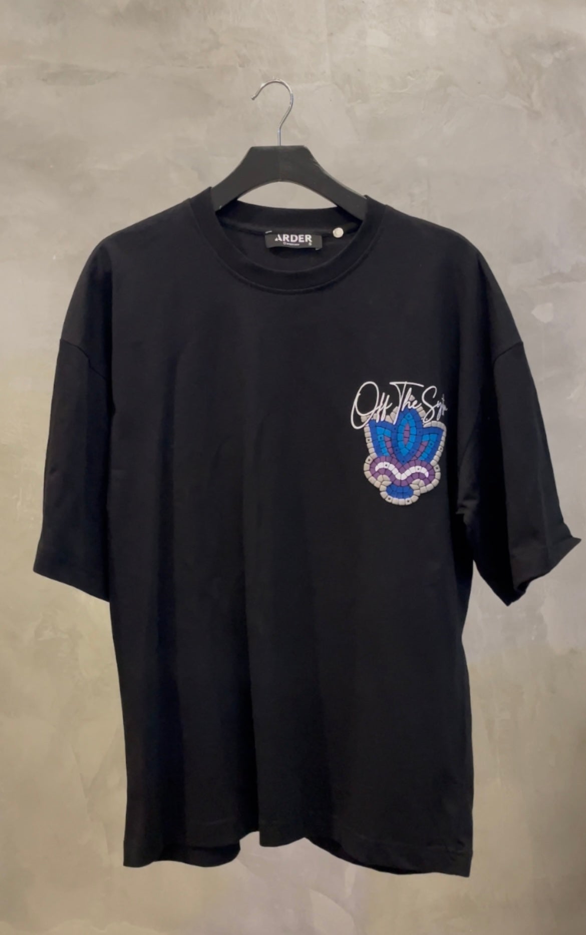 ARDER T-SHIRTS NEGRO DISEÑO