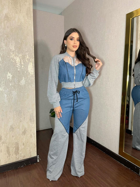 Sport jean & gris conjuro
