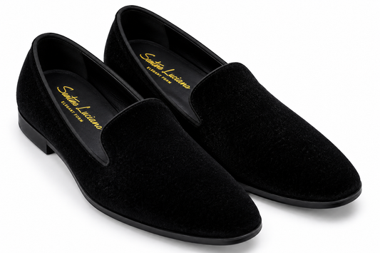 Zapatos Mocasines Negros Santino Luciano