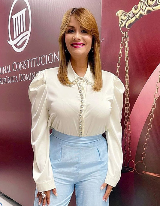 Blusa Blanca Piedras