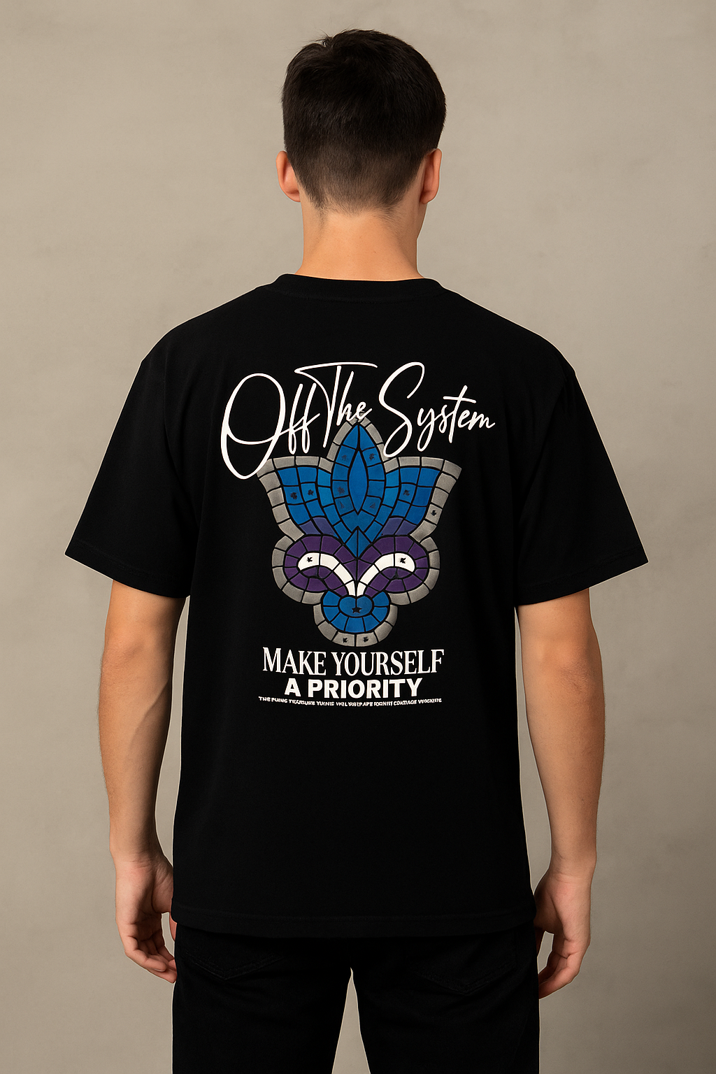 ARDER T-SHIRTS NEGRO DISEÑO