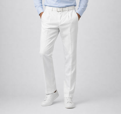 Pantalón de vestir blanco