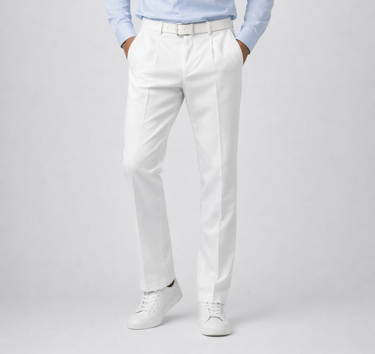Pantalón de vestir blanco