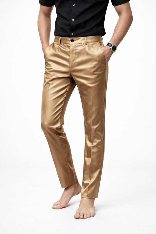 Satinado pantalón