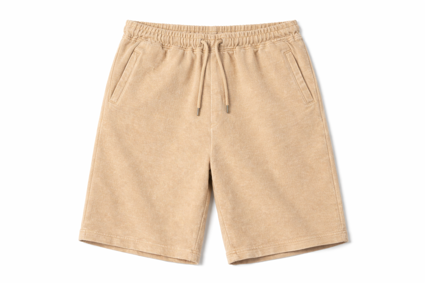 Bermuda algodón crema prelavado