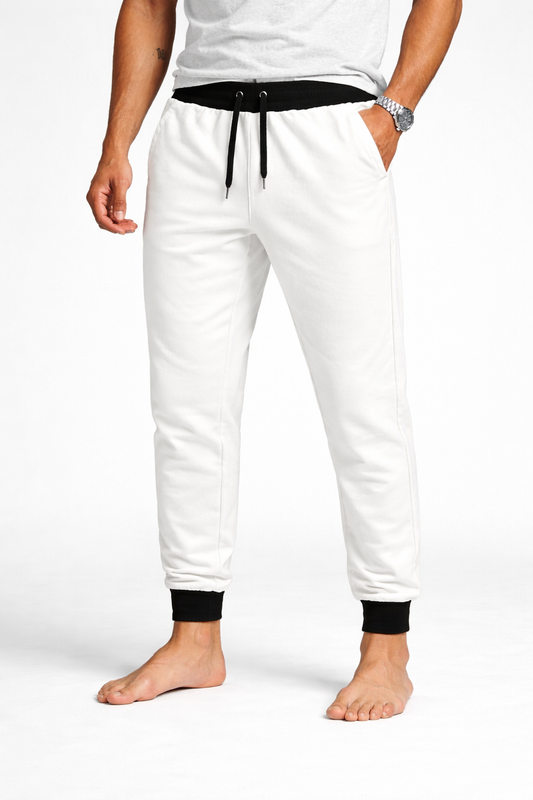 Jogger blanco