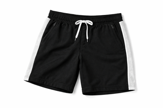 Blanco y negro short sht