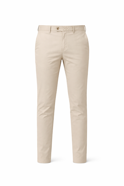 Owen Pantalón de vestir crema claro