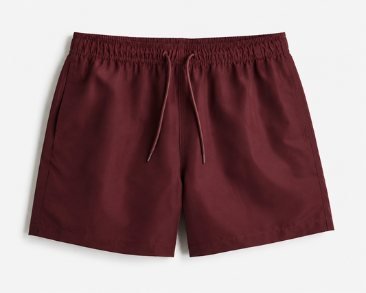 Bañador H&M Hombre rojo | Traje de Baño Corto con Cintura Elástica | Clara Importaciones RD