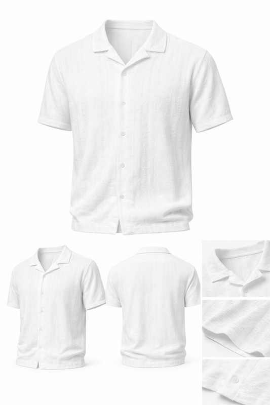 Crochet camisas blanca