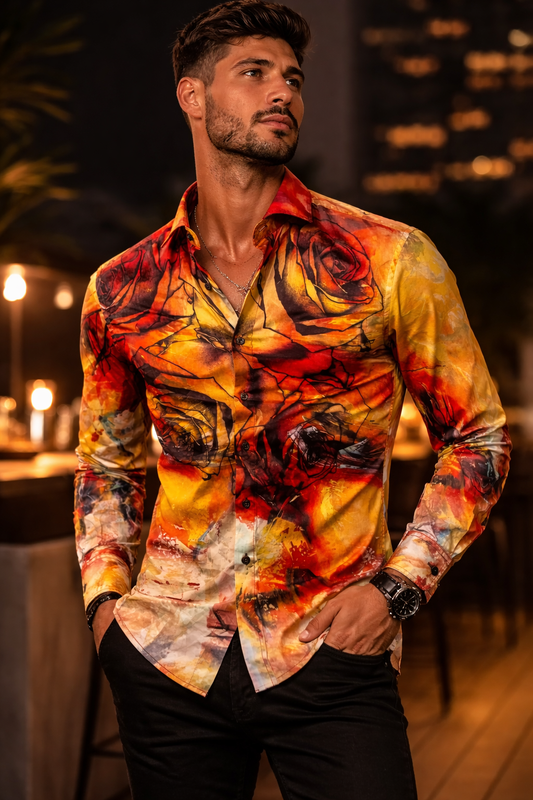 CAMISAS MANGA LARGA
