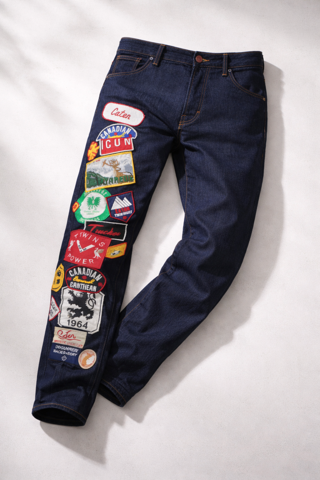 Dsquared Ptl parche azul