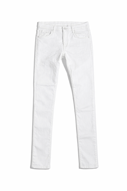 Pantalón Blanco Skinny para Hombre Gol-2