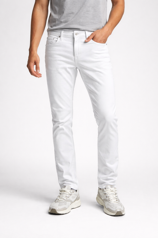 Pantalón Blanco Skinny para Hombre Gol-2