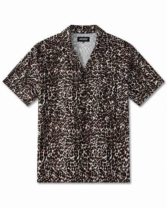 Camisa Animal Print Leopardo para Hombre
