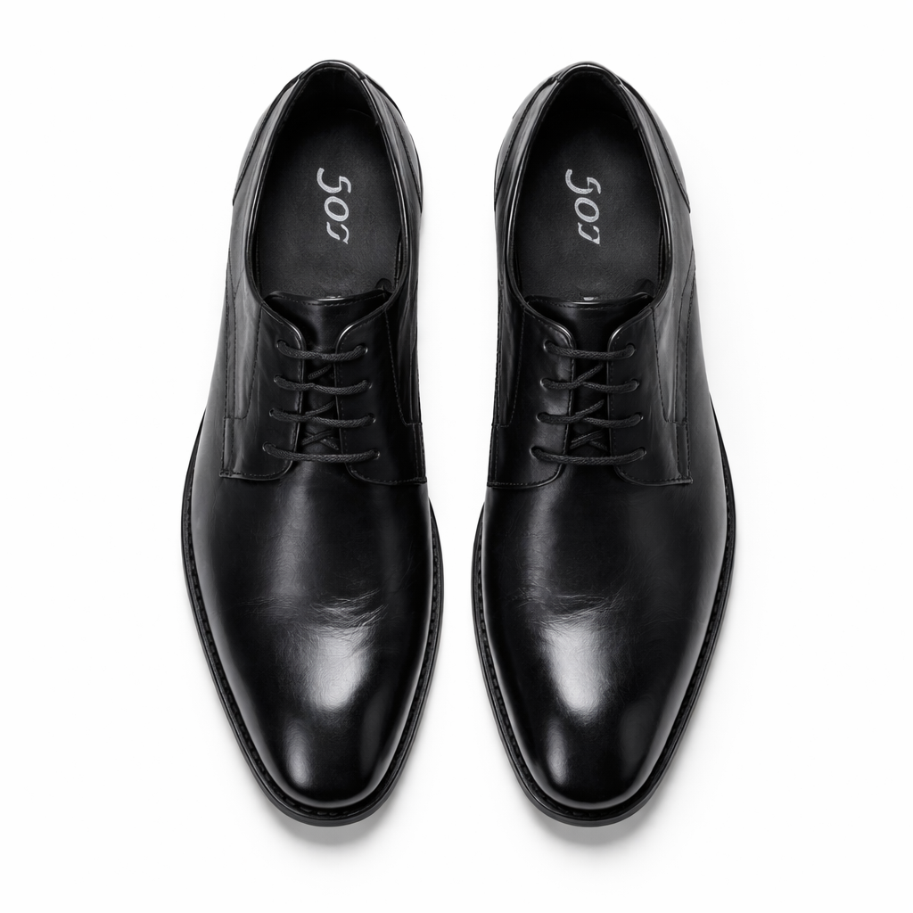 Jog Zapatos Formales Negros para Hombre | Zapato de Vestir Eleg