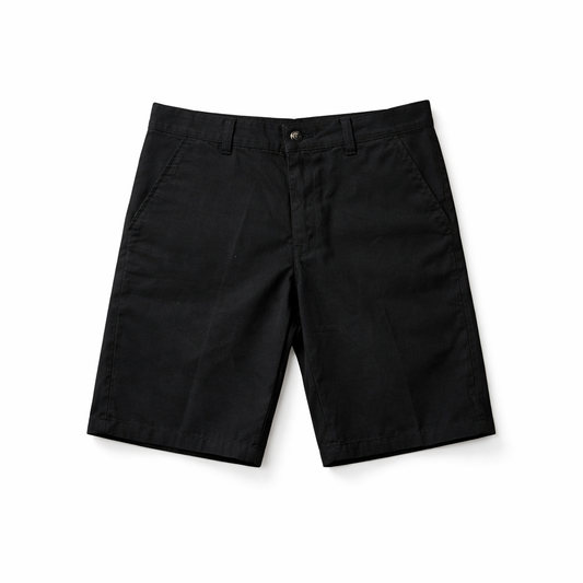 Bermuda Negra Slim Fit para Hombre – Estilo Moderno y Ajuste Perfecto