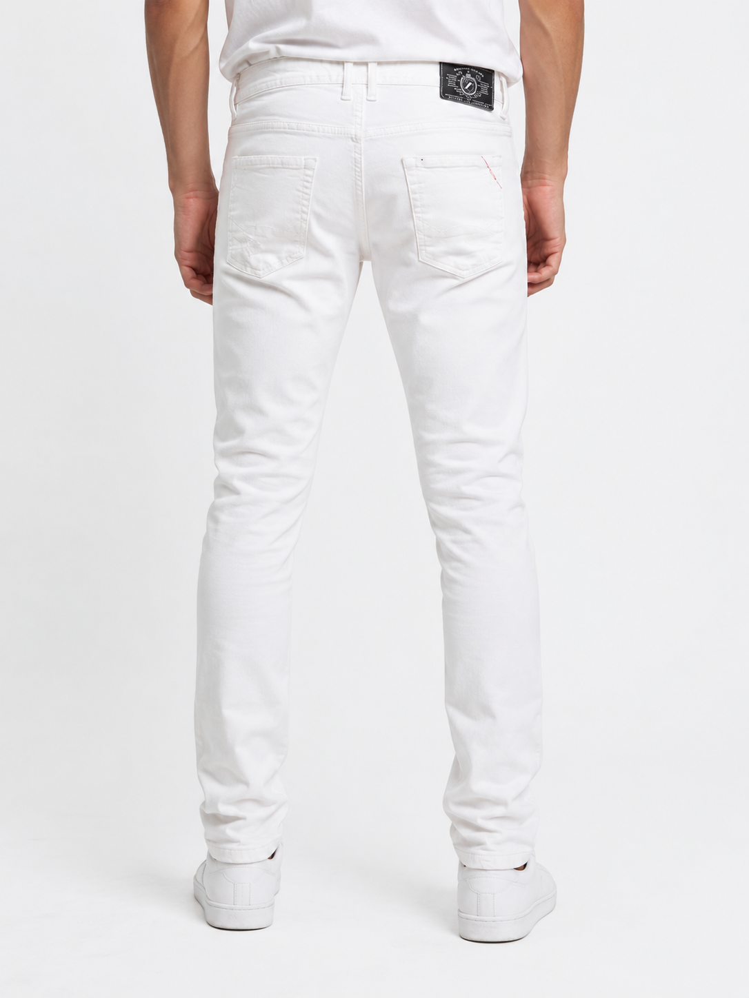 Jean Blanco Skinny C-IN2 para Hombre – Stretch Fit Premium