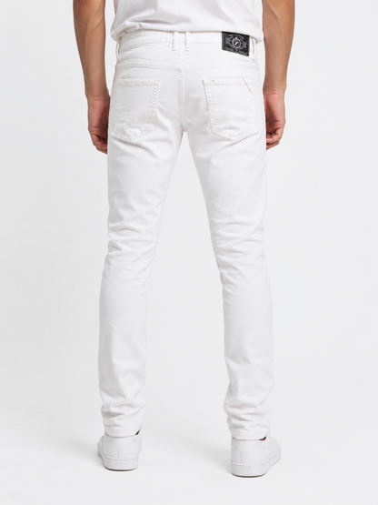 Jean Blanco Skinny C-IN2 para Hombre – Stretch Fit Premium