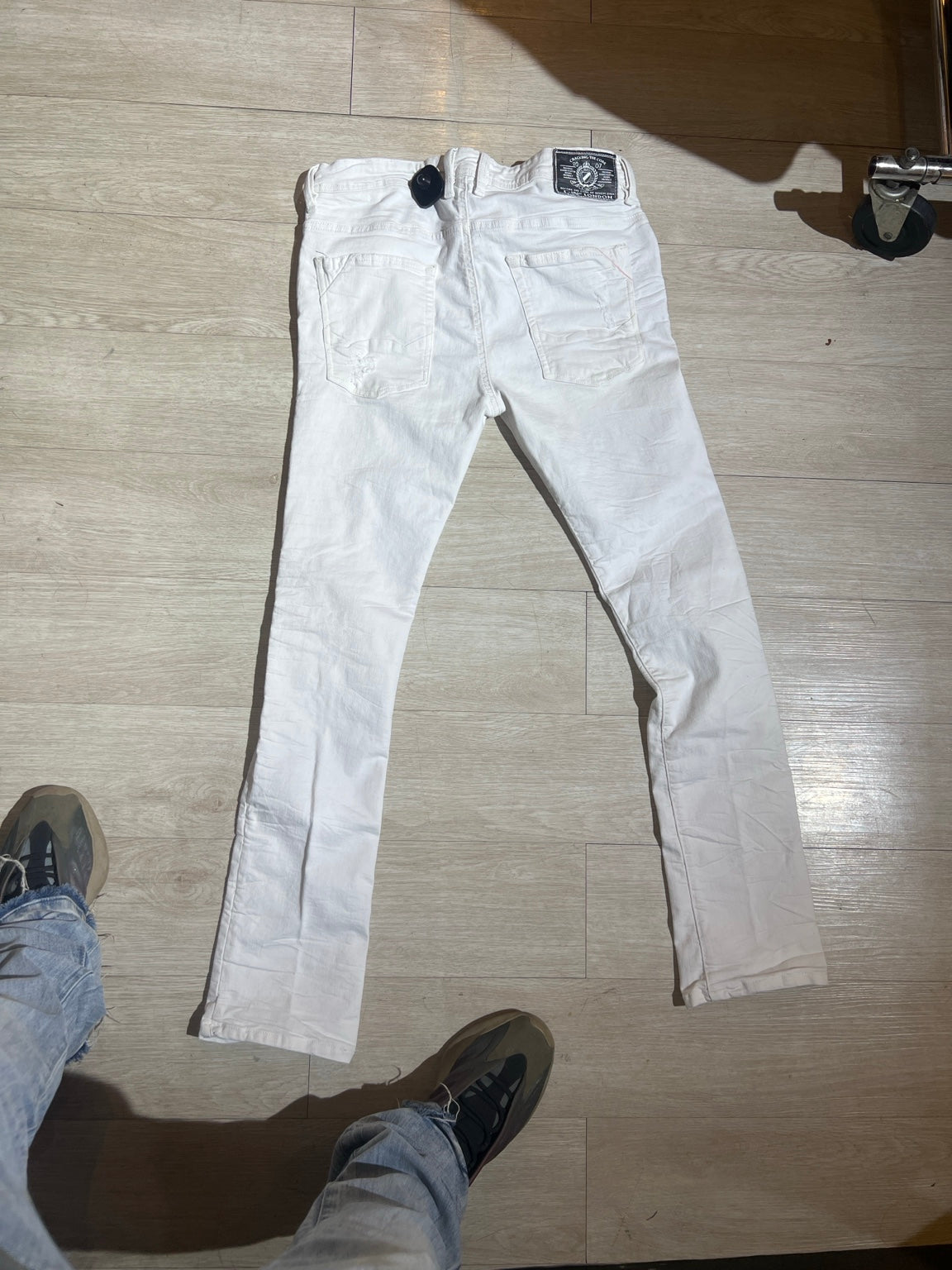Jean Blanco Skinny C-IN2 para Hombre – Stretch Fit Premium