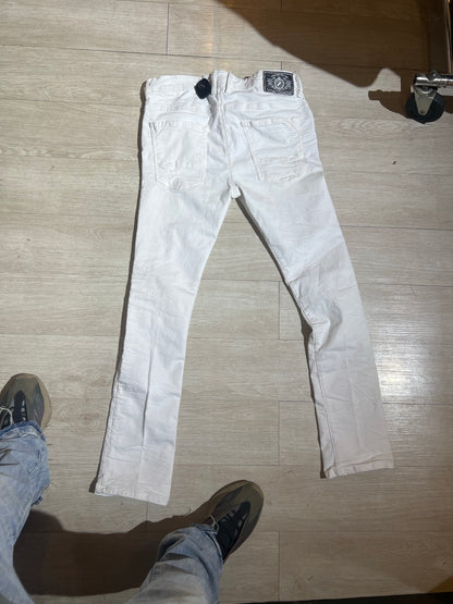 Jean Blanco Skinny C-IN2 para Hombre – Stretch Fit Premium