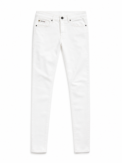 Pantalón Skinny Blanco para Hombre Punto 21 | Jeans Stretch Moderno