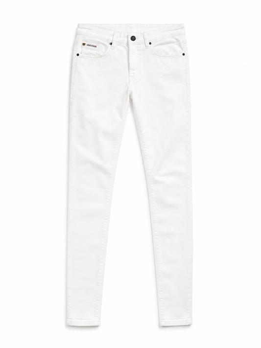 Pantalón Skinny Blanco para Hombre Punto 21 | Jeans Stretch Moderno
