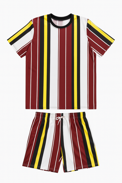 Conjunto de rayas T-shirt