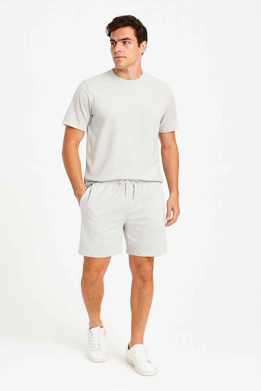 Conjunto gris T-shirt + short