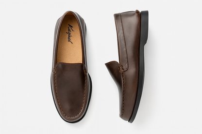 Zapato mocasini marrón