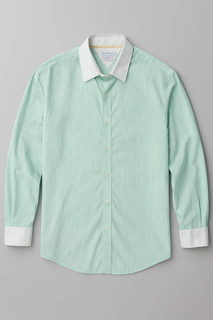 Camisa puño blanco