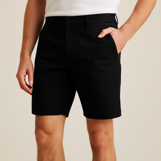 Panton corto negro