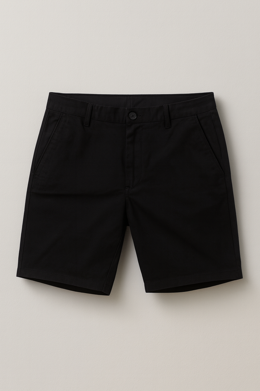 Panton corto negro