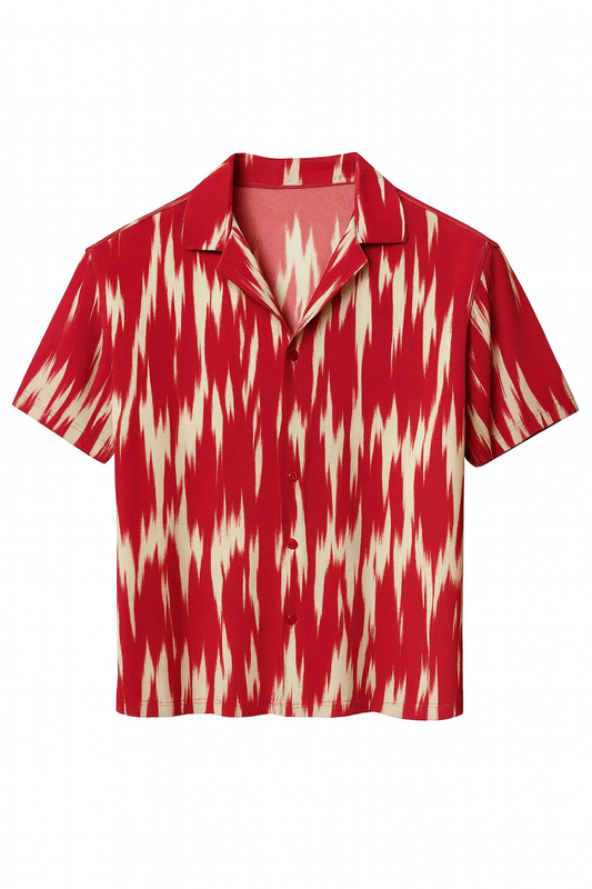 Camisa roja  stripe