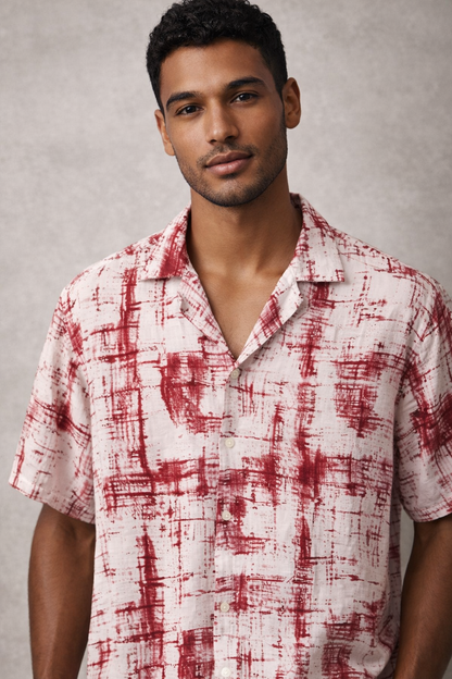 Red Ghost cmc camisa manga corta