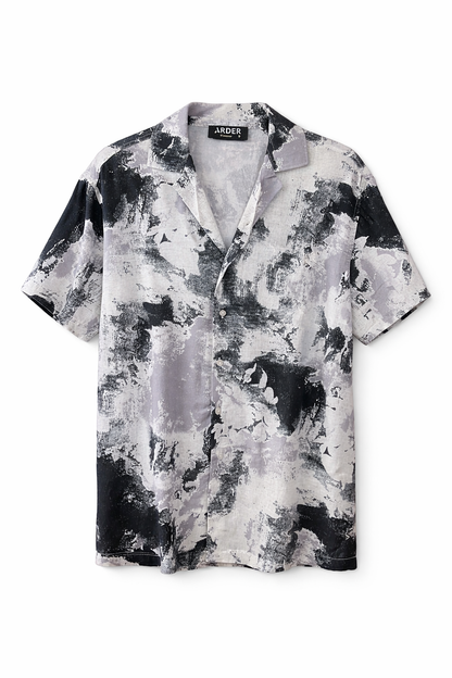 Camisa cmc slam blanca & negra