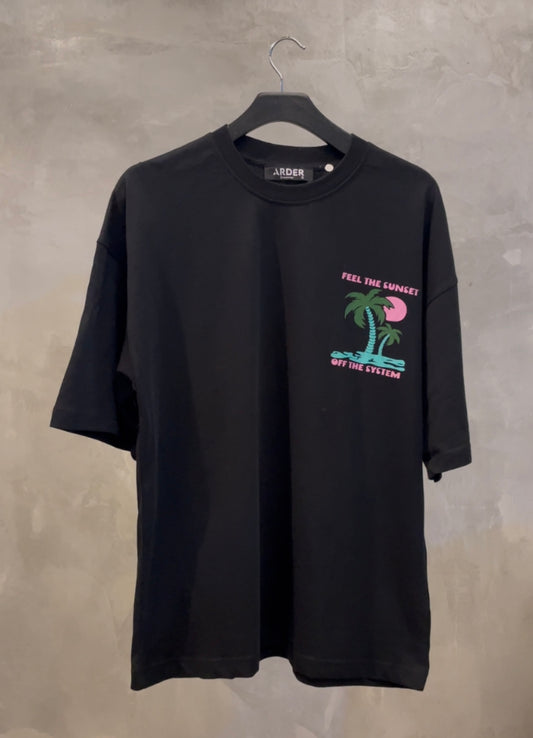 ARDER T-SHIRTS NEGRO DISEÑO